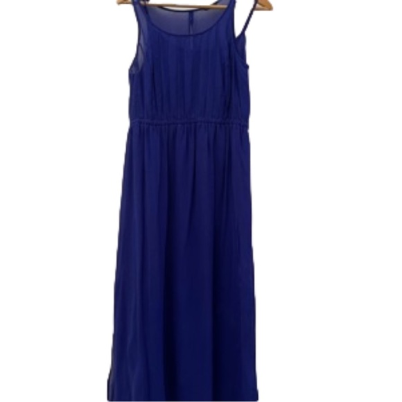 Club Monaco Dresses & Skirts - Club Monaco blue silk summer sun dress 4